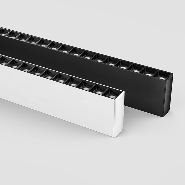 AntiGlare Led Linear Light Fixture Linear Pendant Lighting Inlity