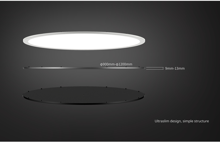 LED round panel light office light